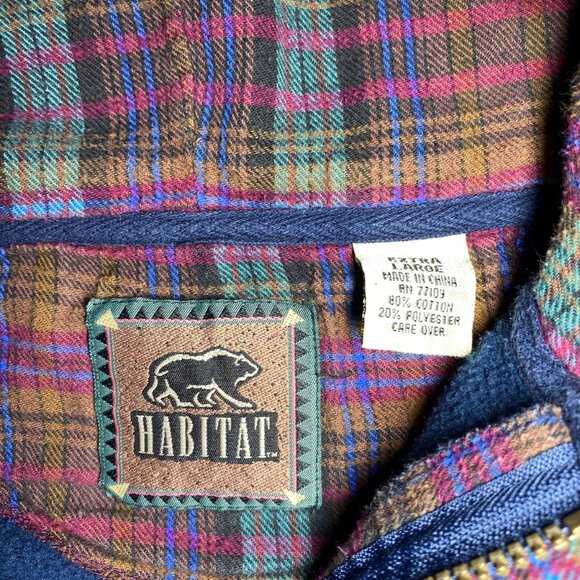 VTG Habitat Wilderness Hummingbird Embroidered Sweatshirt – Size XL - Picture 4 of 5